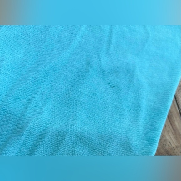 Justice Teal Green Heathered Raglan 3/4 Sleeve Sporty Tee Shirt Girls Size 10 - Picture 7 of 7